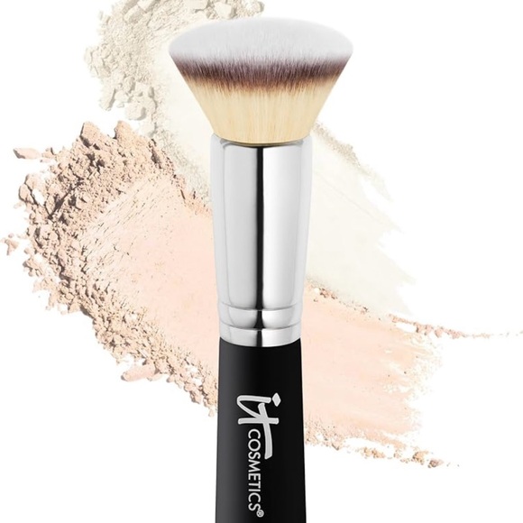 IT Cosmetics Black and Silver Makeup Brush - Picture 1 of 4